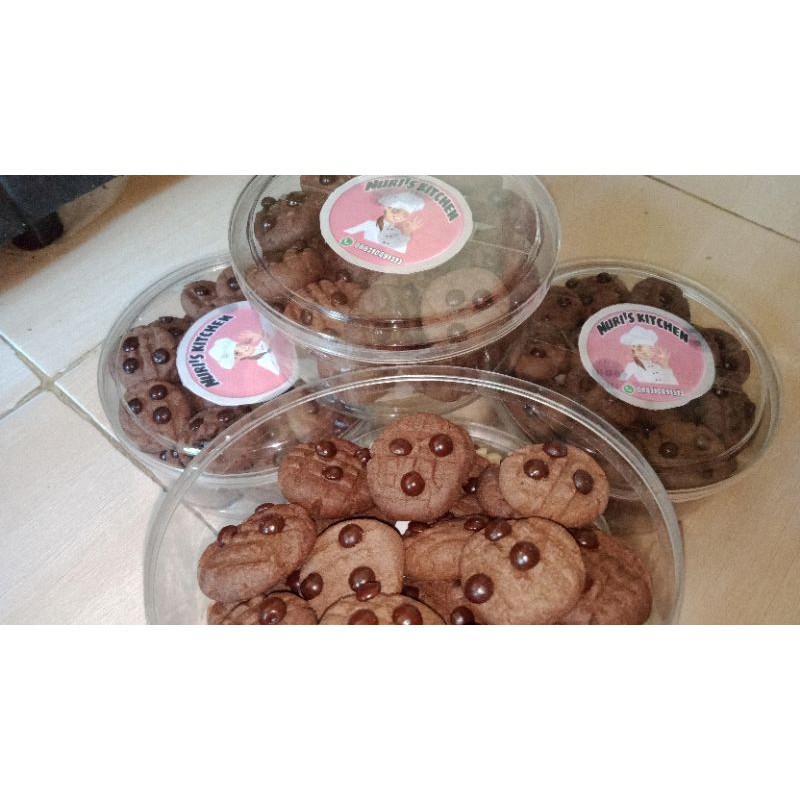 

kue kering cookies coklat