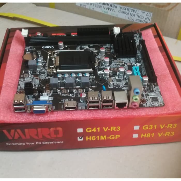 MOTHERBOARD VARRO H61M L1155