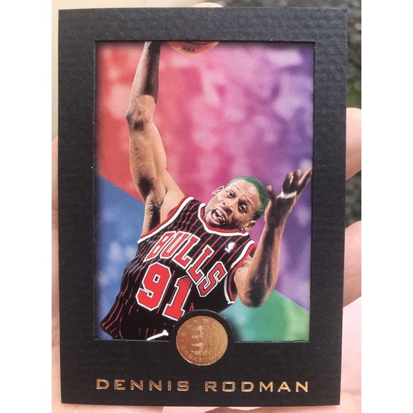 KARTU BASKET DENNIS RODMAN 1996 NBA EXL CARD SKY BOX