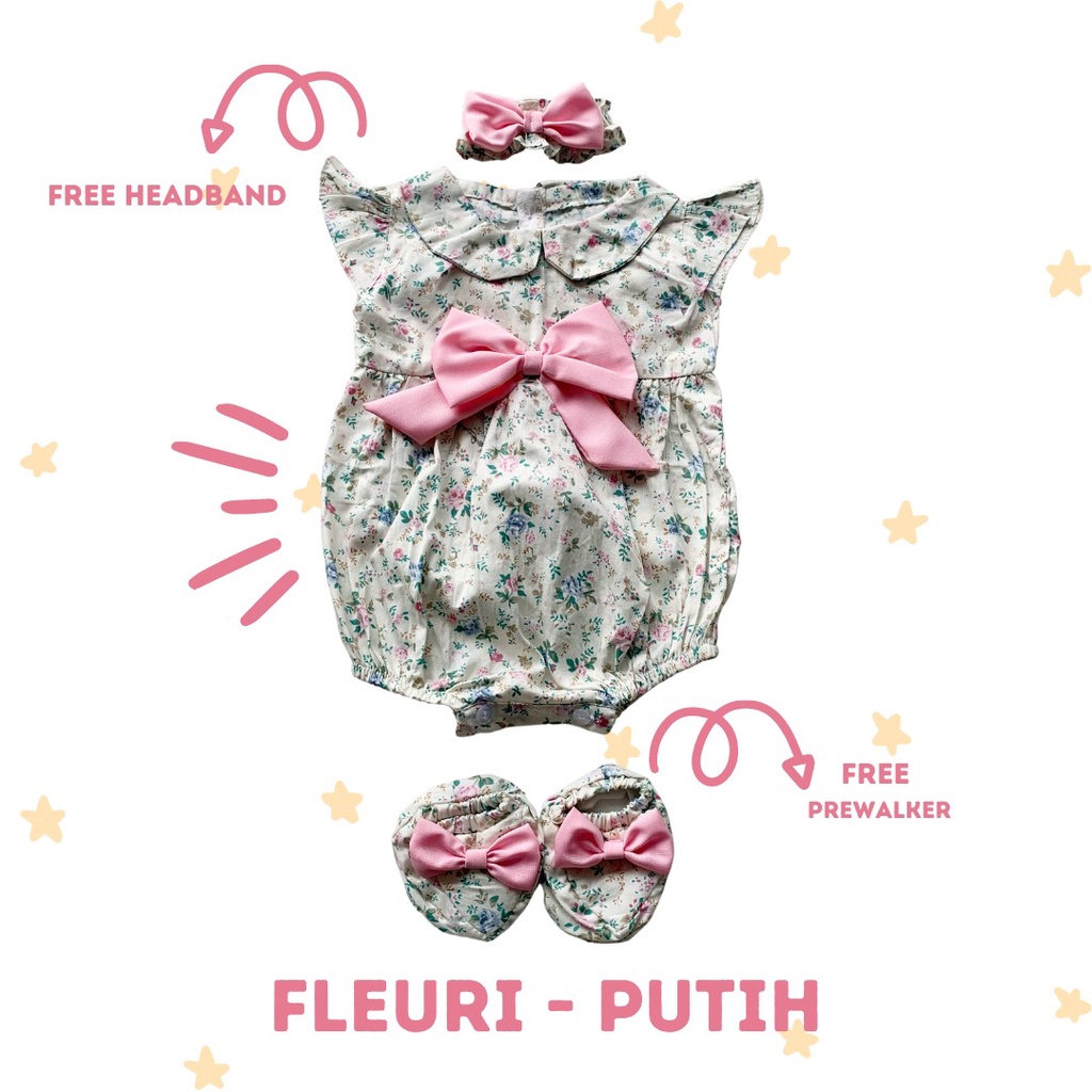 GROSIR FLEURI JUMPER SET (free bando + sepatu)HITA,M HABIS-hanya 3 warna