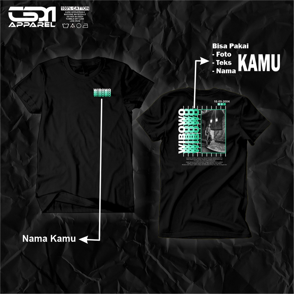 KAOS STREETWEAR | STREETWEAR | BAJU KEKINIAN | DESAIN BISA REQUEST