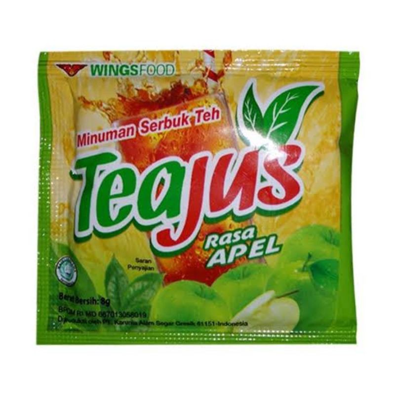 

TEA JUS RASA APEL PER 10 PCS