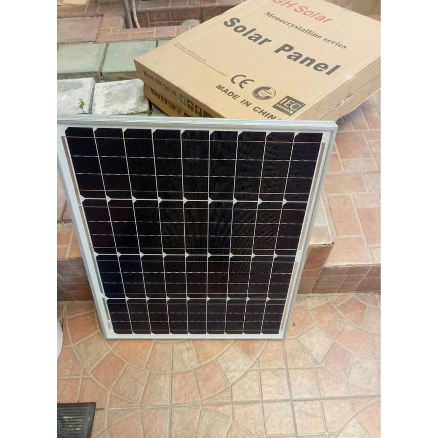 50 Wp 50Wp Mono Gh Panel Surya Cell Surya