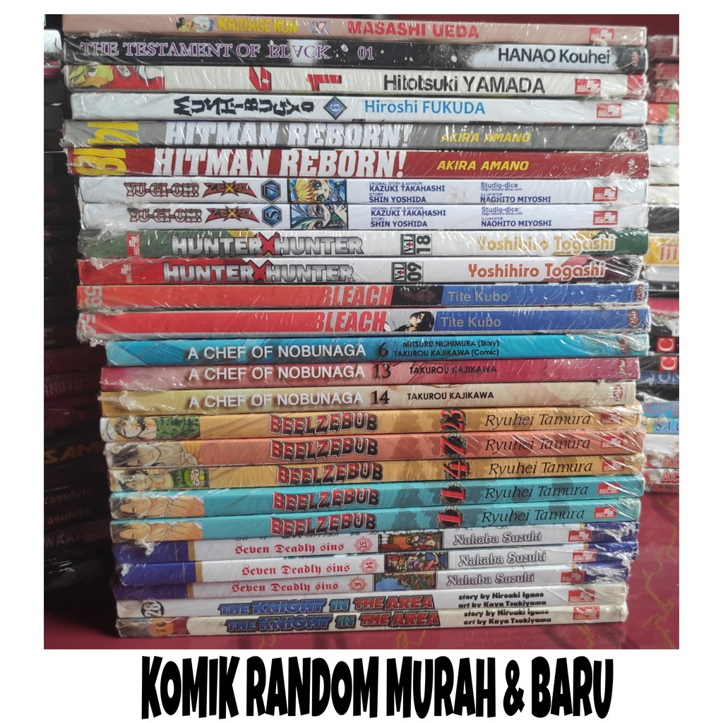 Buku Obral Super Murah - Komik Obral Random Baru Promo Original