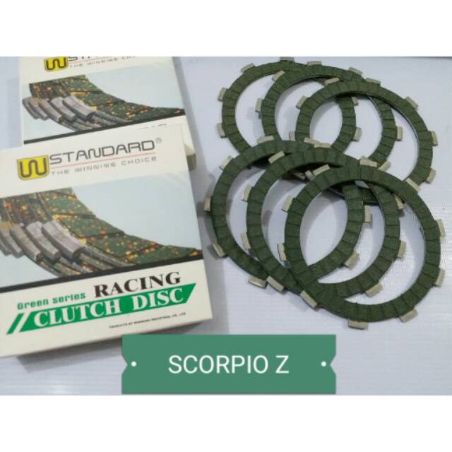 KAMPAS KOPLING RACING YAMAHA SCORPIO Z WR 155 MERK W STANDARD