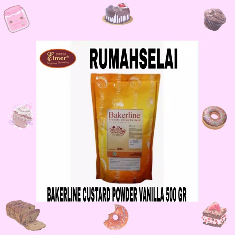 

Bakerline Custard Powder Vanilla 500 Gr