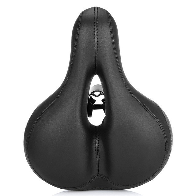 BISA COD TaffSPORT Sadel Sepeda Shock Absorber Big Butt - NE1017 - Black
