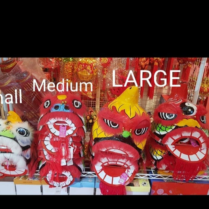 Topi Barongsai Murah Kepala Barongsai KECIL Kado Mainan Barongsai Anak Harga Grosir Termurah