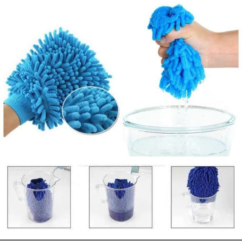 Sarung Tangan Cendol Microfiber 1 Sisi