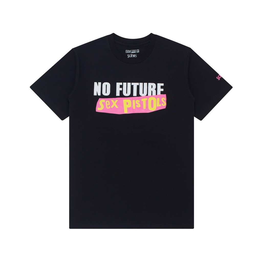 [COD] Sex Pistols x Screamous T-Shirt NO FUTURE BLACK