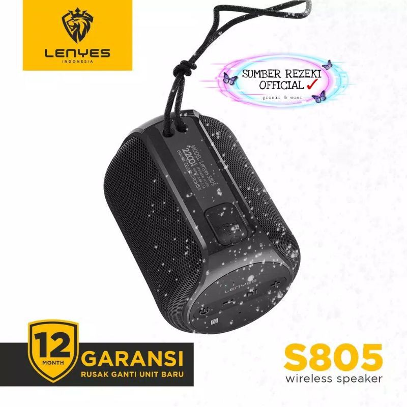[SR] Speaker Bluetooth Lenyes S805 S 816 Super Bass Sound High Quality / speaker Bluetooth lenyes S8