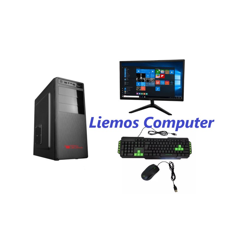 Paket 1 Set PC Komputer Murah Office / Sekolah / Zoom Meeting Intel Core I5 GT 1030 2GB