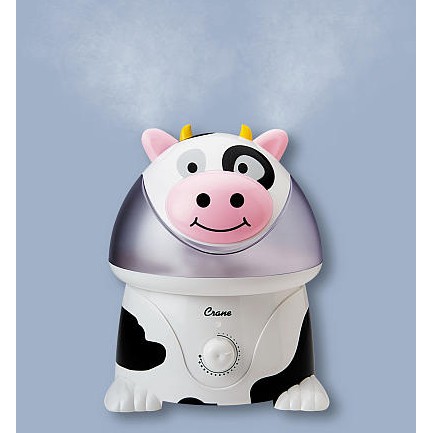 Crane Ultrasonic Cool Mist Humidifier - Cow