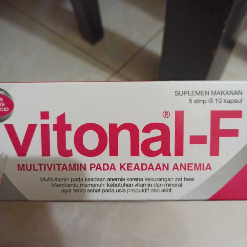 Vitonal - F Suplemen Multivitamin dan Mineral Ibu Hamil