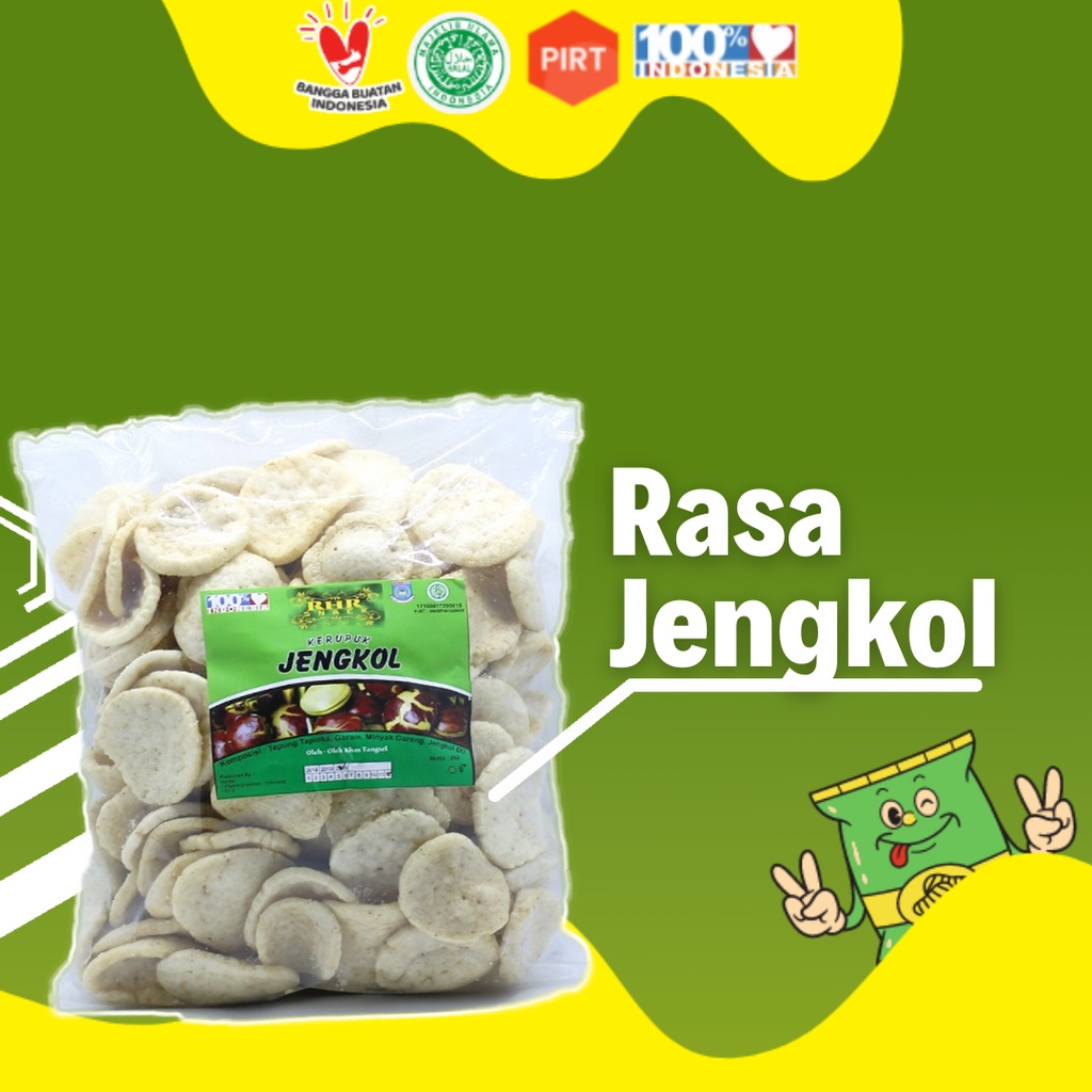 

Kerupuk Keripik Camilan Rasa Ikan Jengkol • RHR Snack