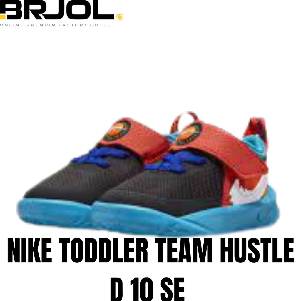 SEPATU SNEAKER ORIGINAL NIKE TEAM HUSTLE D 10 SE DH8054001 TODDLER