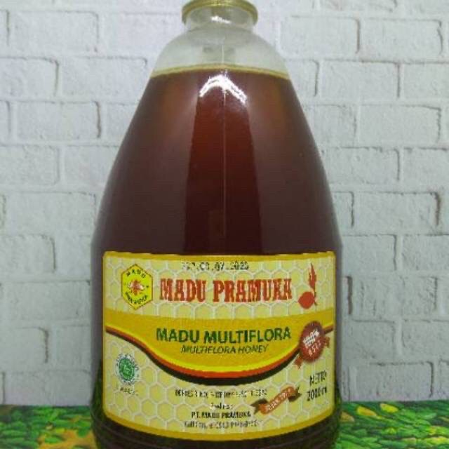 

Madu multiflora 2000ml atau 2 liter dari madu pramuka