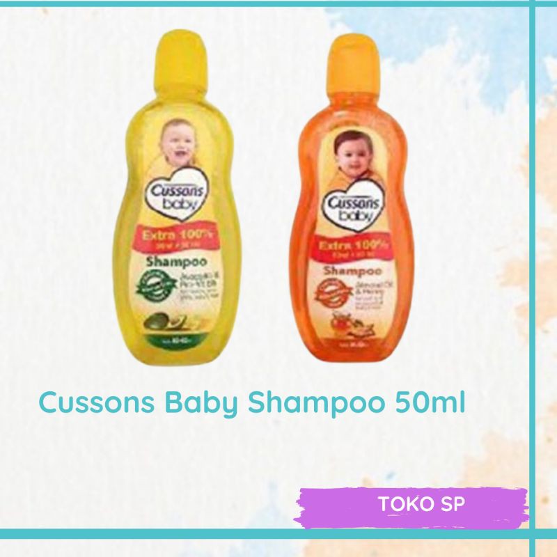❤️TOKO SP❤️ CUSSONS BABY SHAMPOO 50GR / CUSSON BABY SHAMPOO 50GR / SHAMPO BAYI CUSSONS BABY 50GR