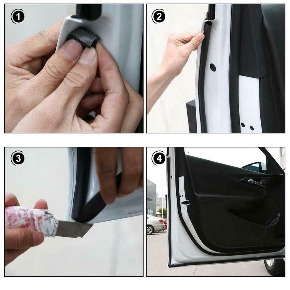 List Lis Karet Sil Peredam Pintu Bagasi Kap Mesin Mobil Seal Strip Model D