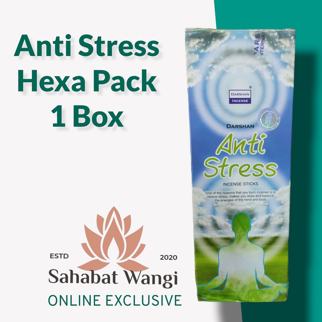 Dupa India Darshan Anti Stress  Hexa Short ( 6 Pack)