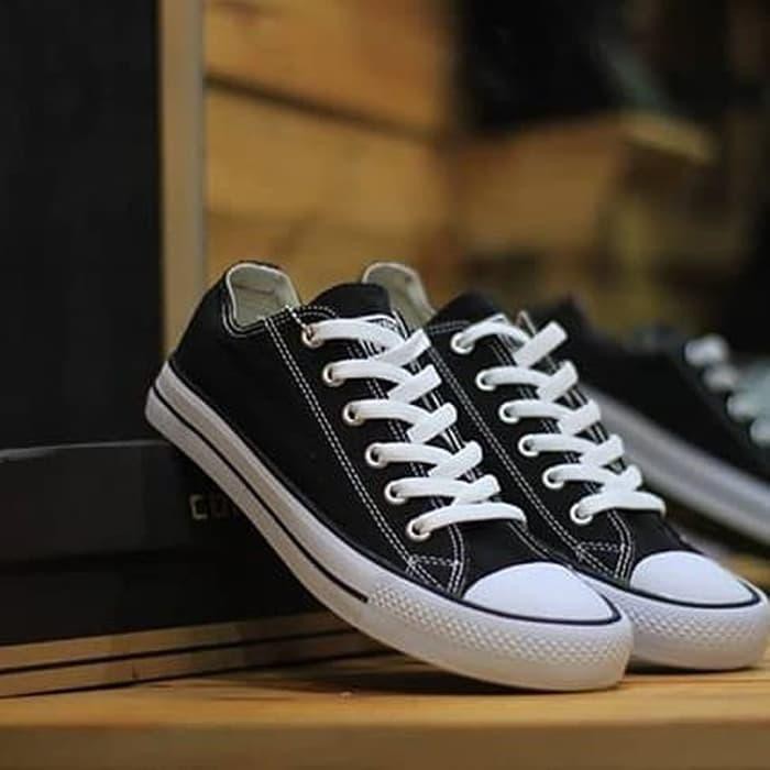 Sepatu Converse_CT All Star Fashion Skull Bones Black White Original Premium Made In Vietnam BNIB.