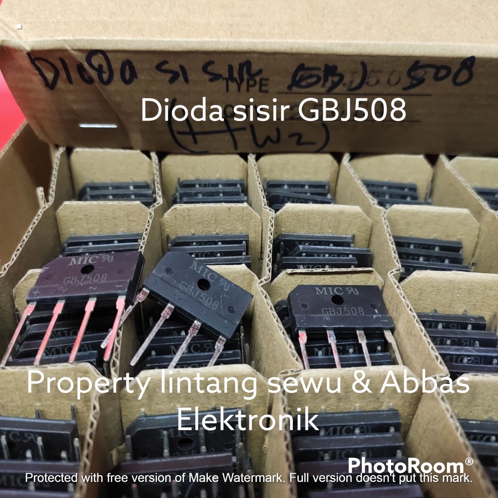 DIODA BRIDGE SISIR GBJ508 GBJ 508