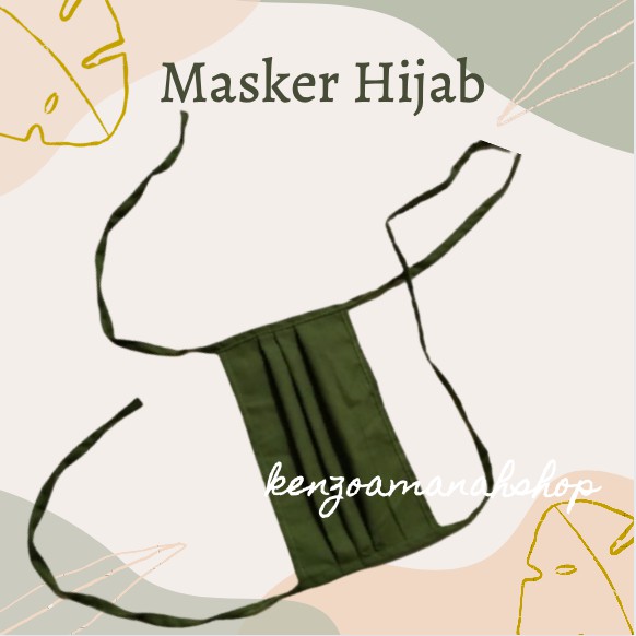 MASKER DUCKBILL ECER -FACEMASK DUCKBILL- MASKER TALI KAIN MURAH