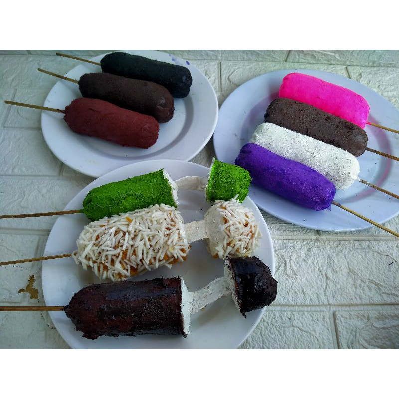 replika corndog manis flanel