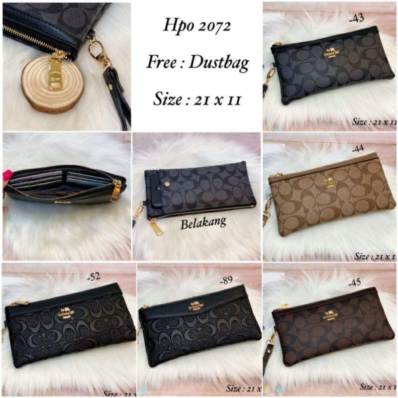 dompet hpo/dompet panjang bonia