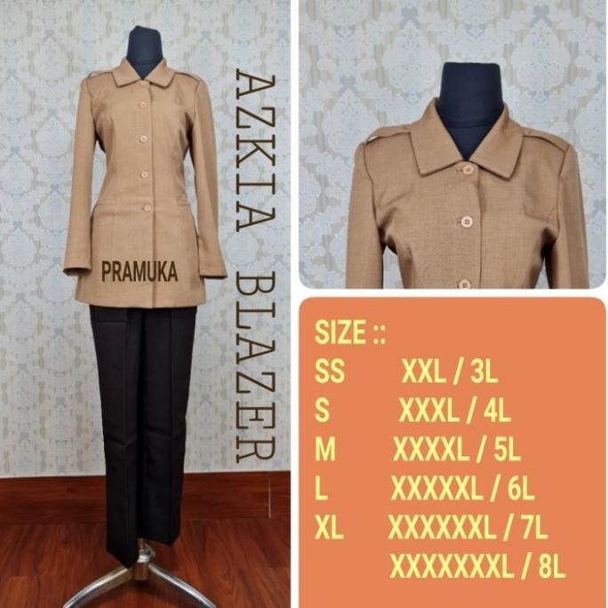Setelan Blazer/ Blazer Azkia/ Blazer Pramuka [SDA.20Au22l]