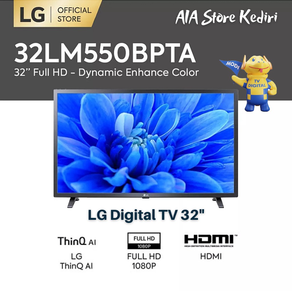 LG 32 Inch FHD LED Digital TV  32LM550BPTA