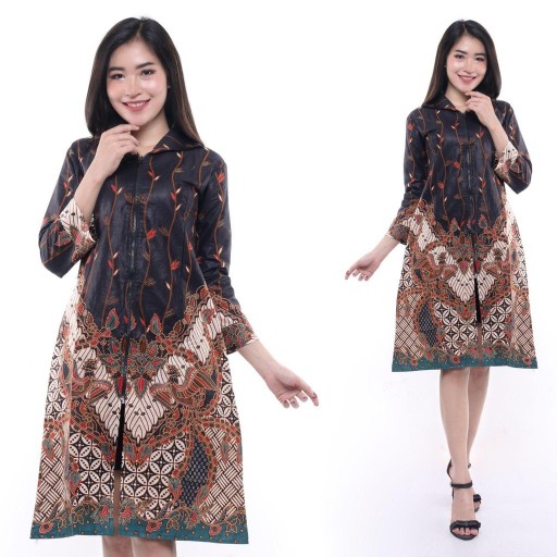 Dress Atasan Wanita 104 Tunik Batik | Pakaian Batik Seragam Couple Batik Dj Dianputri
