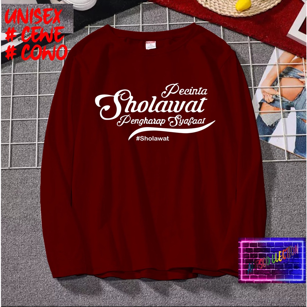 COD/ KAOS PECINTA SHOLAWAT LENGAN PJG/KAOS TULISAN/KAOS HIT/KAOS SANTRI KEKINIAN/KAOS DAKWAH PAKAIAN PRIA PESANTREN KATA KATA VIRAL 2021/KAOS ISLAM/SANTRIWATI/KAOS HITS 2021/KAOS BERGAMBAR /KAOS TULISAN/KAOS EKSPRESI/KAOS PRIA /TSHIRT PRIA DAN WANITA /