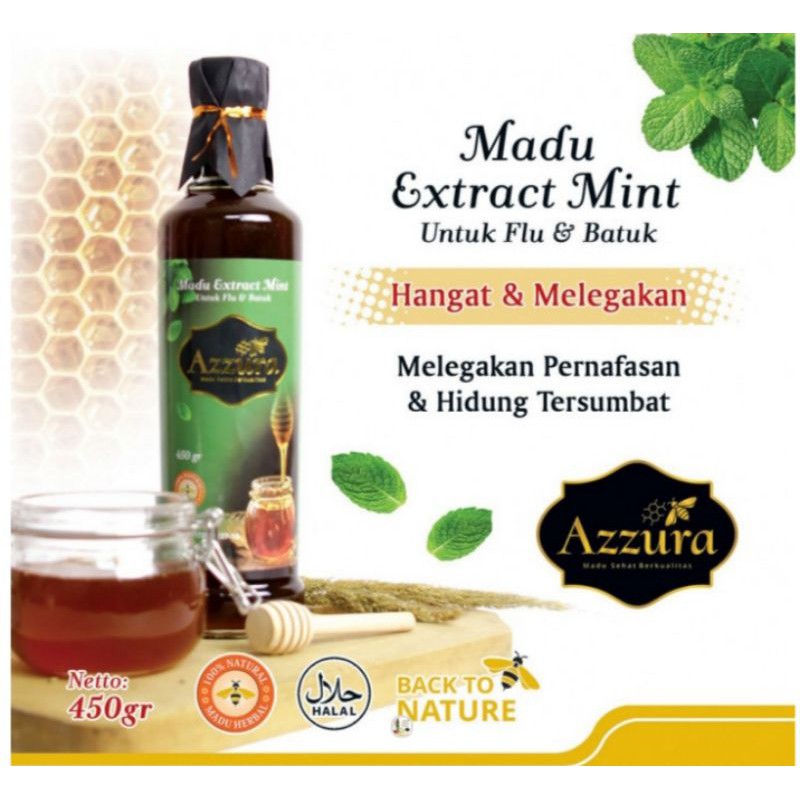 

madu ekstract mints Azzura 450g