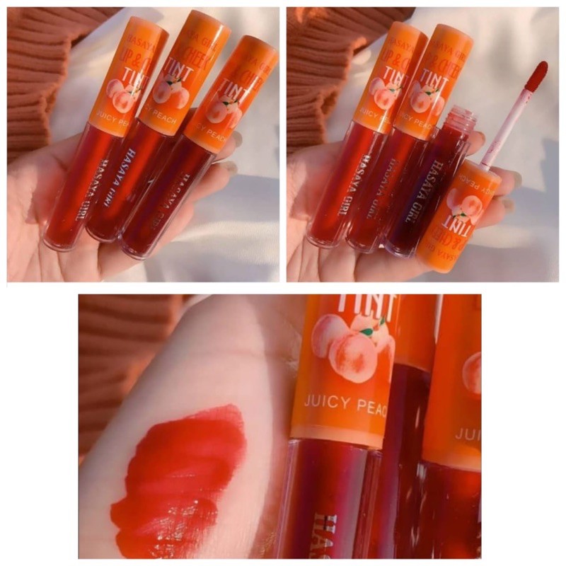 [ ECER ] SASIMI &amp; HASAYA &amp; IMAN PEACH LIPTINT