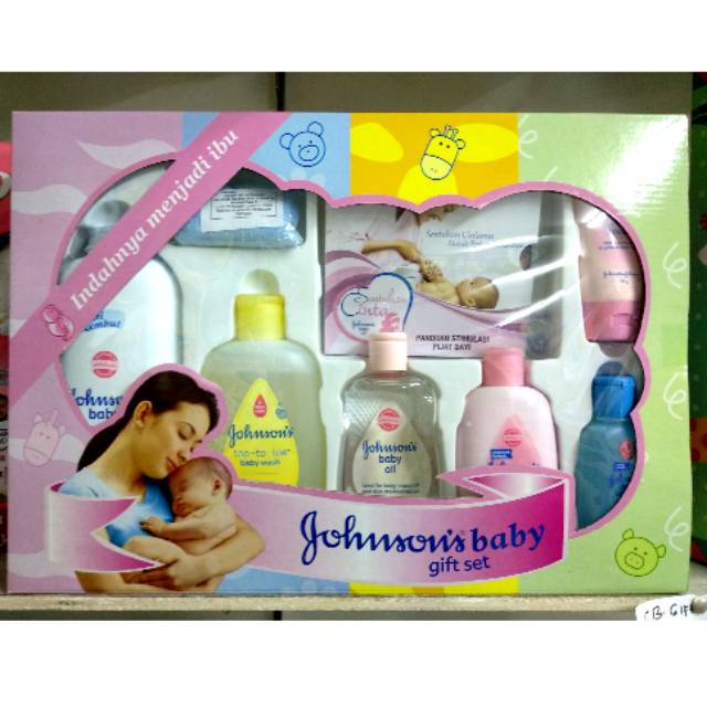 Johnson's baby gift set