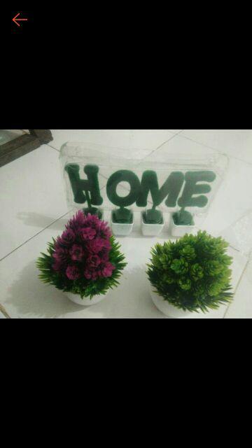 Pot Tanaman Hias Artificial Bulat