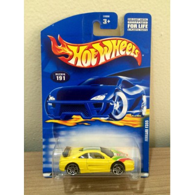 Hot Wheels Ferrari F355 Yellow 2000