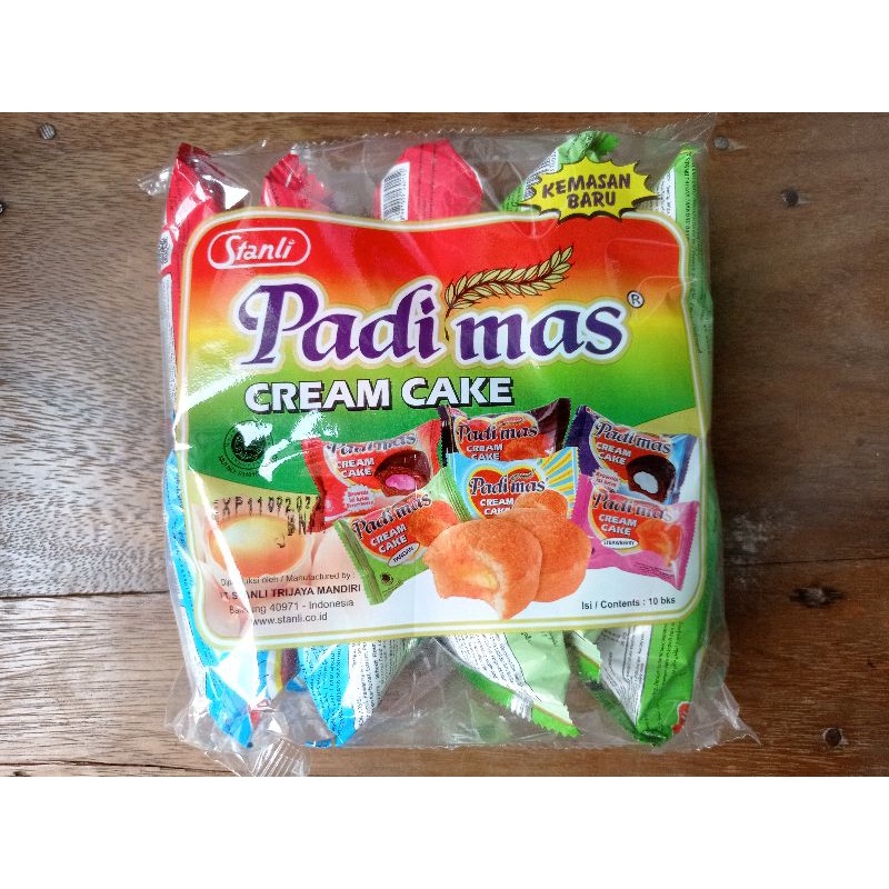 

PADIMAS cream cake (1 wadah isi 10) rasa campur