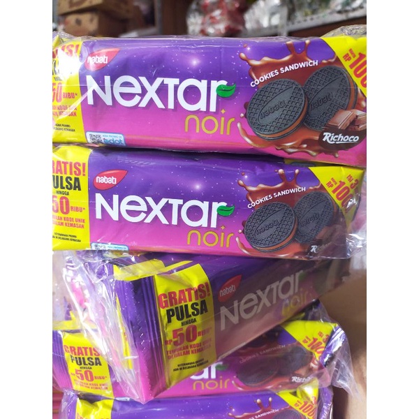 

Nabati Nextar Noir Isi 3 Keping Krim Coklat.