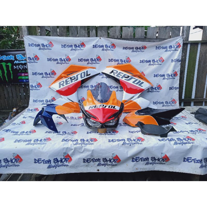FAIRING CBR15OR K45A COVER TANGKI CBR15OR LOKAL UNDERCOWL CBR150R LOKAL MODEL CBR250RR SPAKBOR CBR
