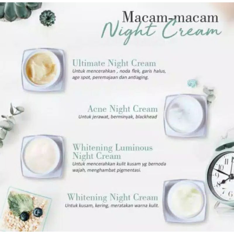 Ms Glow Nightcream (Satuan)