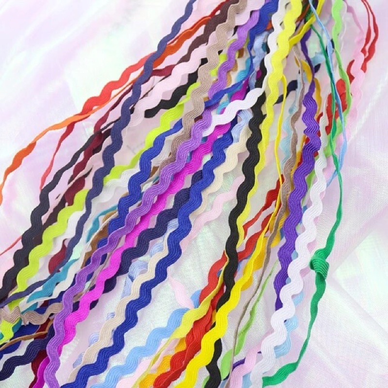 Pita Choker - Pita Choker Zigzag - Pita Coker Hitam - Renda Biku - Renda Choker