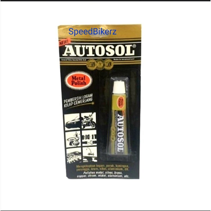 Autosol  Metal Polish 15 Gram Pembersih dan Pengkilap Logam