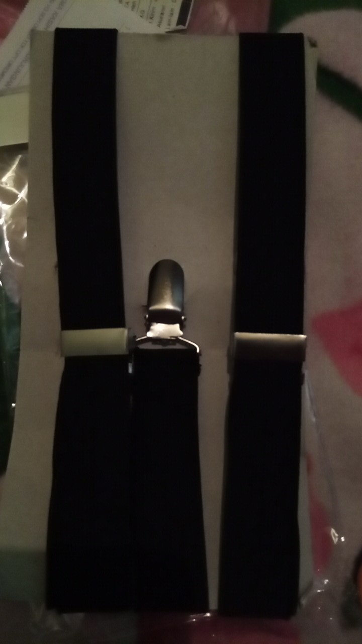 Suspender 06060085 / Suspenders Murah / Bretel Dewasa / Dasi Kupu / Dasi Kupu-kupu