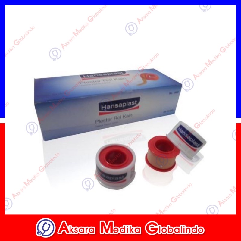 Plester Hansaplast Roll Kain 1.25cmx1m Plester Luka