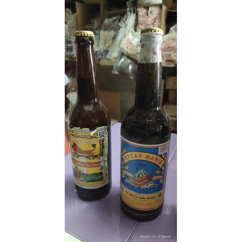 KECAP, SAUS GUNUNG SEDUS 12 BOTOL SAMEDAY/INSTANT