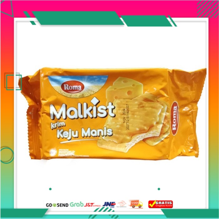 

Roma Malkist Krim Keju 120 g