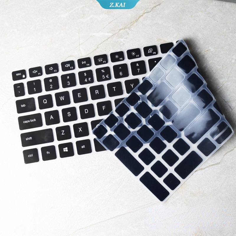 1 Pak Cover Pelindung Keyboard Laptop Dell inspiron 15 3000 5510 3511 3510 3515 7510 3520 15pro 5518 vostro 5510 Bahan Silikon Dapat Dicuci (Zk6 &quot;