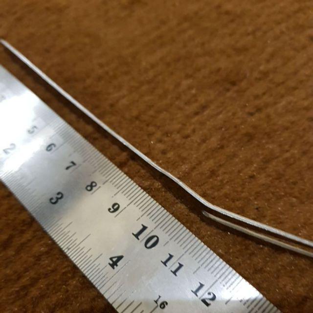 [bayar Di Tempat]garpu Dengan Gagang Panjang Ganda Bahan Stainless Steel Untuk Makan Malam